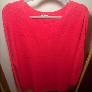 Pink Plus Size Sweater